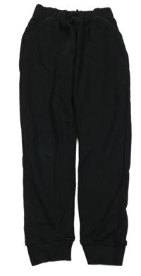 Černé cuff tepláky TU 