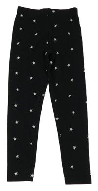 Čierne hviezdičkované legíny Friboo