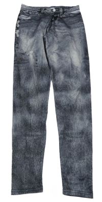 Šedé legíny riflového vzhledu Y.F.K.