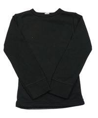 Čierne thermo tričko