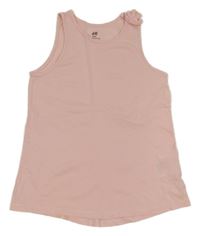 Svetloružový top H&M