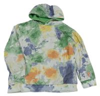 Farebná batikovaná mikina s kapucňou Monsoon