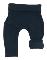 Tmavomodré zateplené tepláky Nutmeg