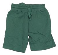 Zelenošedé teplákové kraťasy H&M