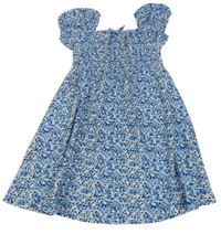 Modro-biele kvetované šaty Primark