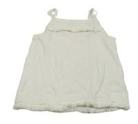 Biely top s strapcemi C&A