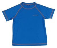 Modré funkční sportovní tričko s logem Kilimanjato