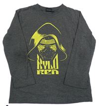 Sivé tričko so Star Wars