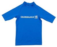 Kobaltově modré UV tričko s logom Quiksilver
