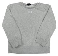 Šedá melírovaná mikina s logem Under Armour