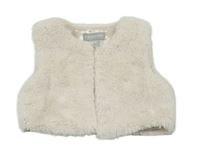 Smetanové kožešinové podšité bolérko PRIMARK