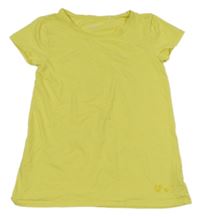 Žlté tričko so srdiečkami Topolino