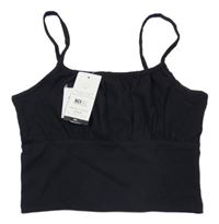 Nové - Čierny crop top New Look
