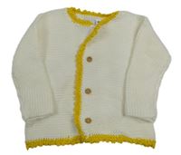 Smotanový prepínaci sveter Bubble Gum