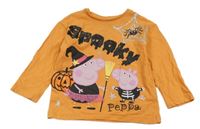 Oranžové tričko s Peppou a Tomíkem