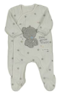 Bílý fleecový overal s Me to You a hvězdami George