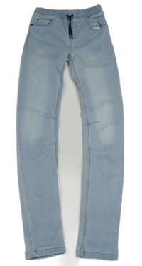 Svetlomodré skinny rifle Tu