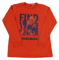 Červené pyžamové tričko so Spidermanem Marvel