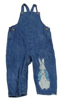 Modré lehké laclové rifle s králíkem M&S