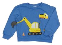 Modrá mikina s bágrom Lily & Dan