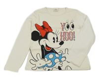Smotanové tričko s Minnie Disney