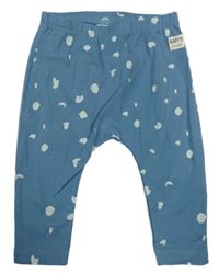 Modré flekaté ľahké tepláky Next