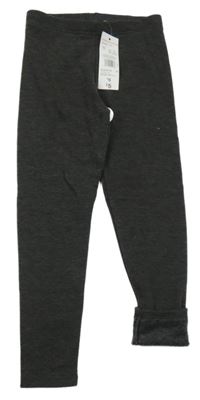 Nové - antracitové thermo legíny F&F