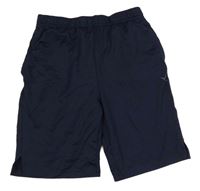 Tmavomodré športové kraťasy Decathlon