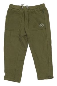 Khaki tepláky Mango