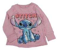 Růžové triko se Stitchem George