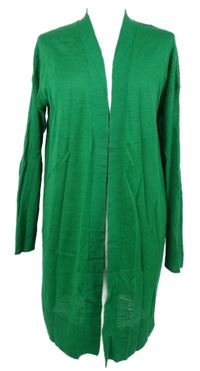 Dámsky zelený svetrový cardigán Next