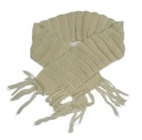 Béžová trblietavý šál Yd.