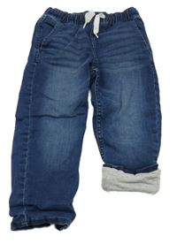 Modré podšité rifle H&M