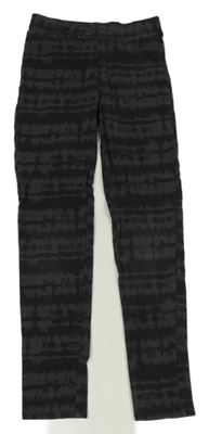 Čierno-sivé vzorované legíny H&M