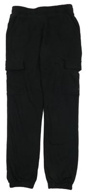 Čierne cargo tepláky Primark
