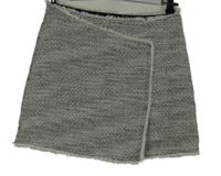 Dámska bielo-čierna vzorovaná skort sukňa Topshop