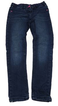 Tmavomodré podšité rifle C&A