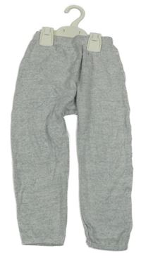 Nové - Šedé úpletové tepláky M&S