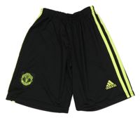 Černé fotbalové kraťasy - Manchester United Adidas