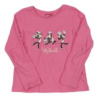 Ružové tričko s Minnie Disney