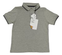Šedé polo tričko M&Co