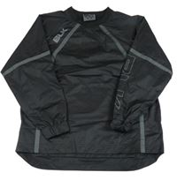 Čierno-sivá šušťáková športová bunda BLK