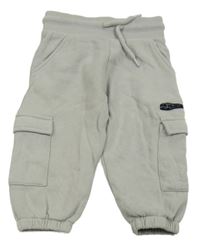 Šedé cargo tepláky Next