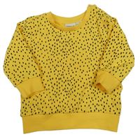 Žlutá mikina se vzorem Name it