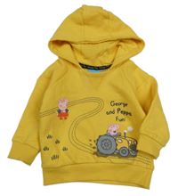Žlutá mikina s Tomíkem a kapucí