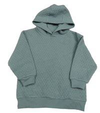 Olivovošedá vzorovaná mikina s kapucňou zn. Next