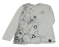 Bílé mikinotriko so vzorom a logem - PlayStation PRIMARK