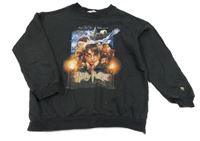 Čierna mikina s potiskem - Harry Potter H&M