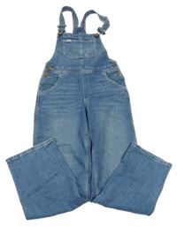 Modré riflové laclové kalhoty H&M