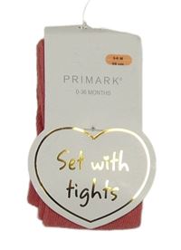 Nové - jahodové pančuchy PRIMARK